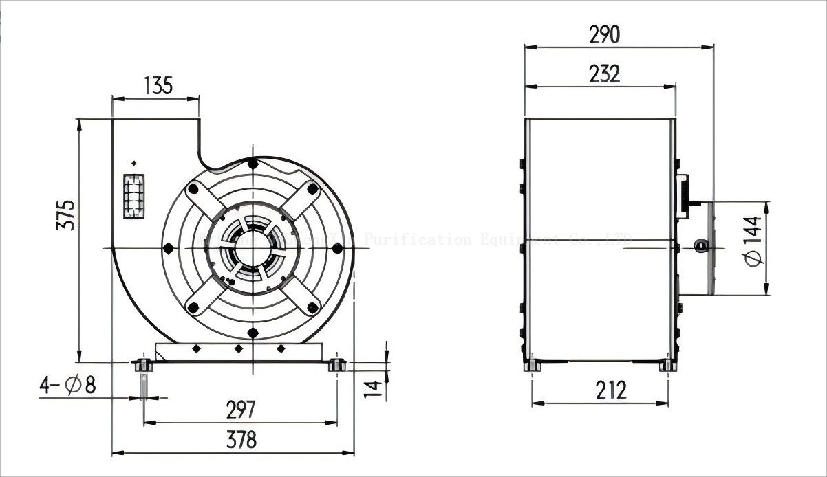 Outline and installation dimension drawing DSX-240-2 轮廓和安装维度图DSX-240-2