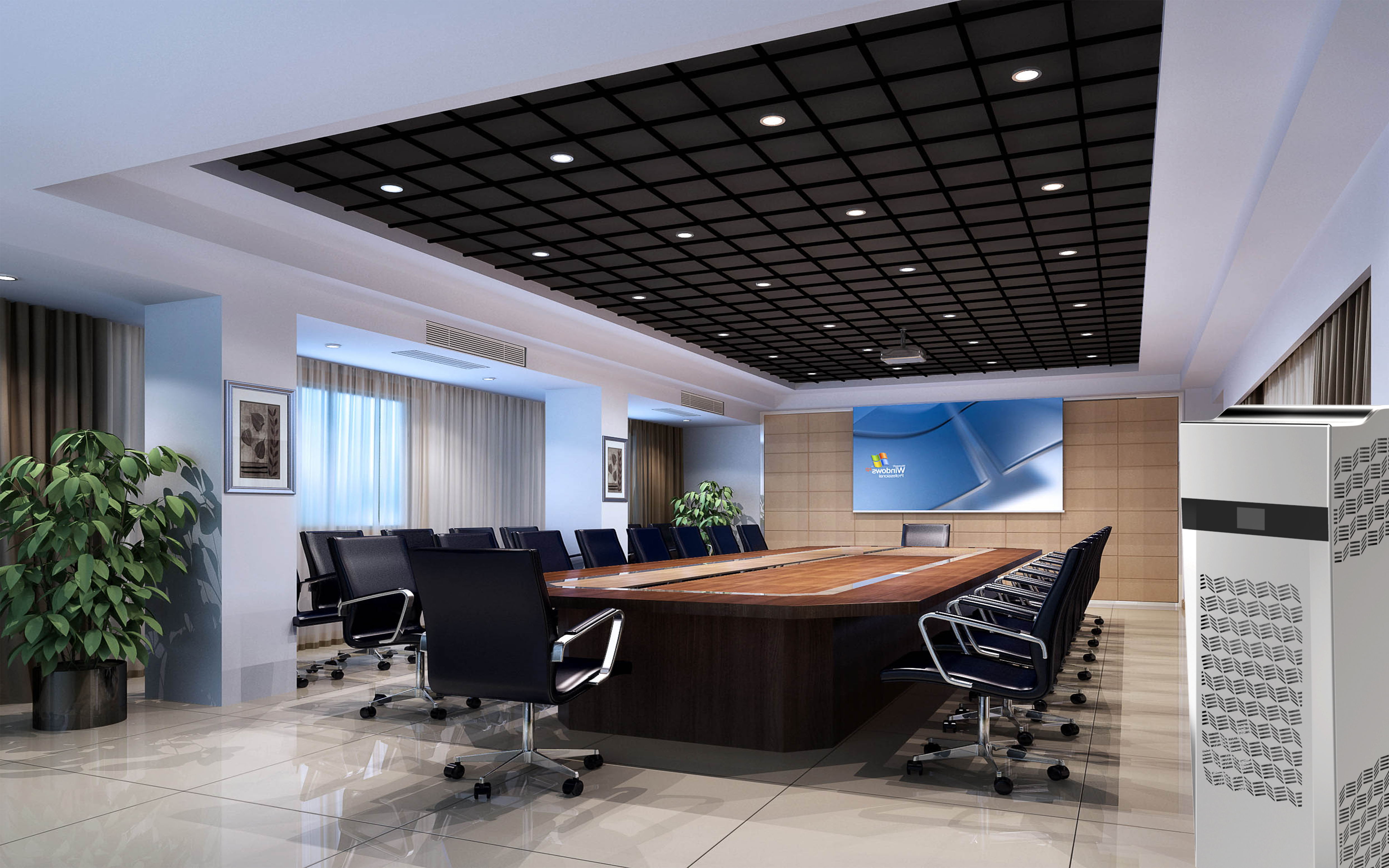 会议室空气净化器增强空气质量供富有生产力会议