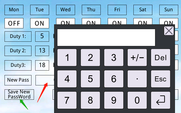 HEPA空气净化器通行字设置