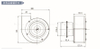 EC145/DSX-EC145H50N8P1A-1 ec-Centrifugal- 风机