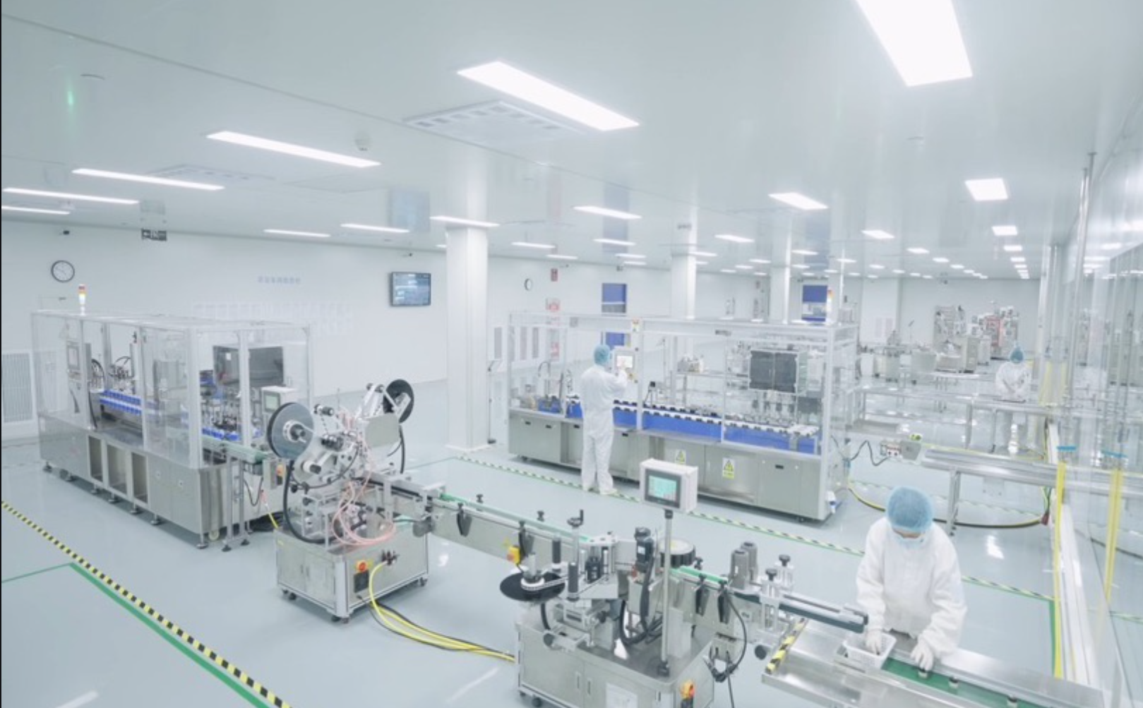 化妆品生产车间