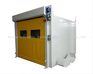  高速门气淋浴室：具有20年制造卓越制造业的高架洁净室标准