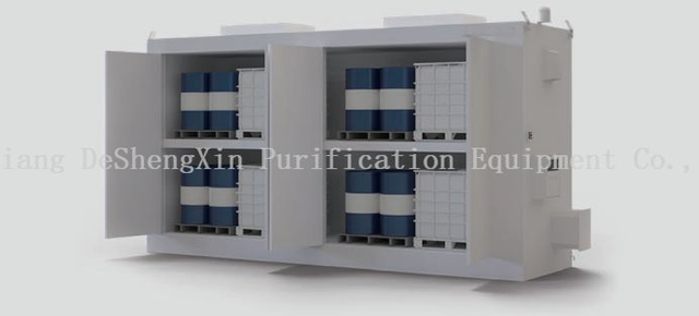 搁置的消防安全柜
