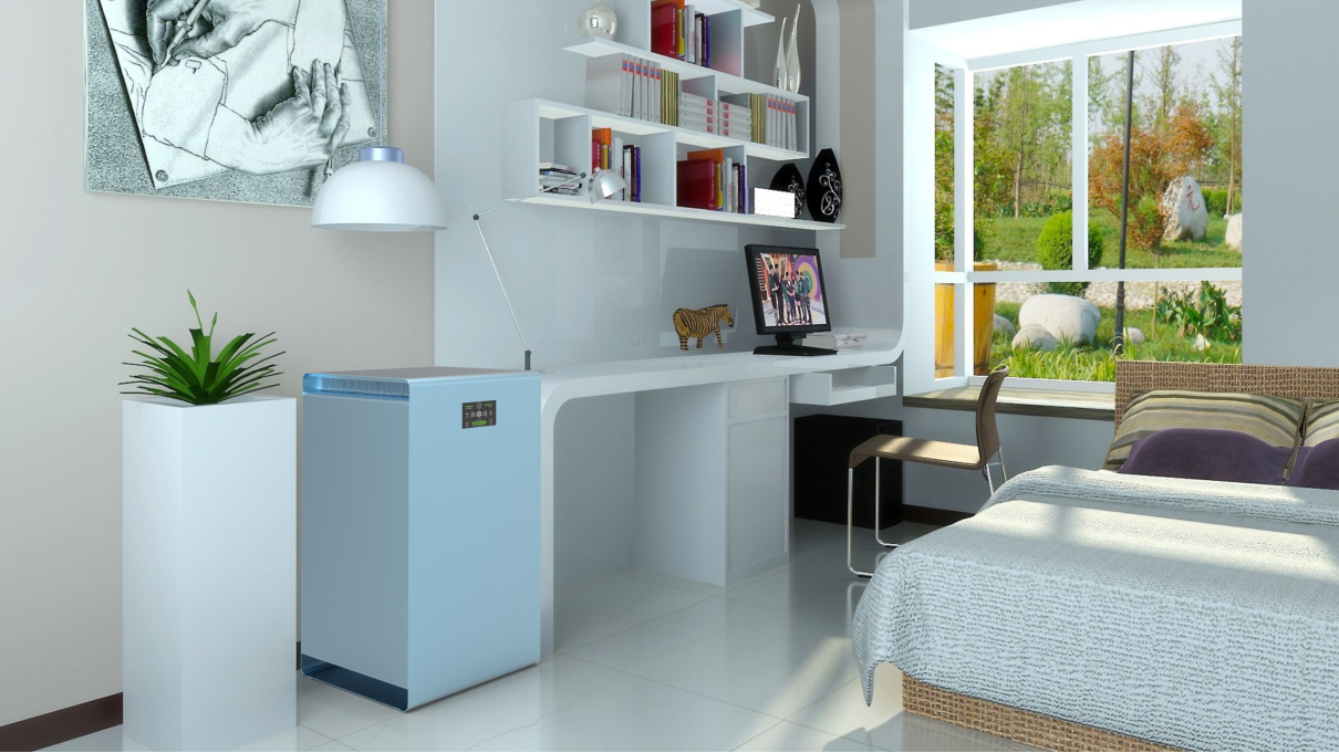 安静的操作设计空气净化器