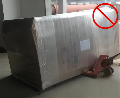 不正确的HEPA卸载演示。