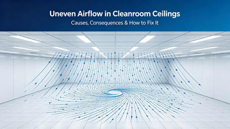 Uneven Airflow in Cleanroom Ceilings — Causes, Consequences & How to Fix It——DSX.jpeg