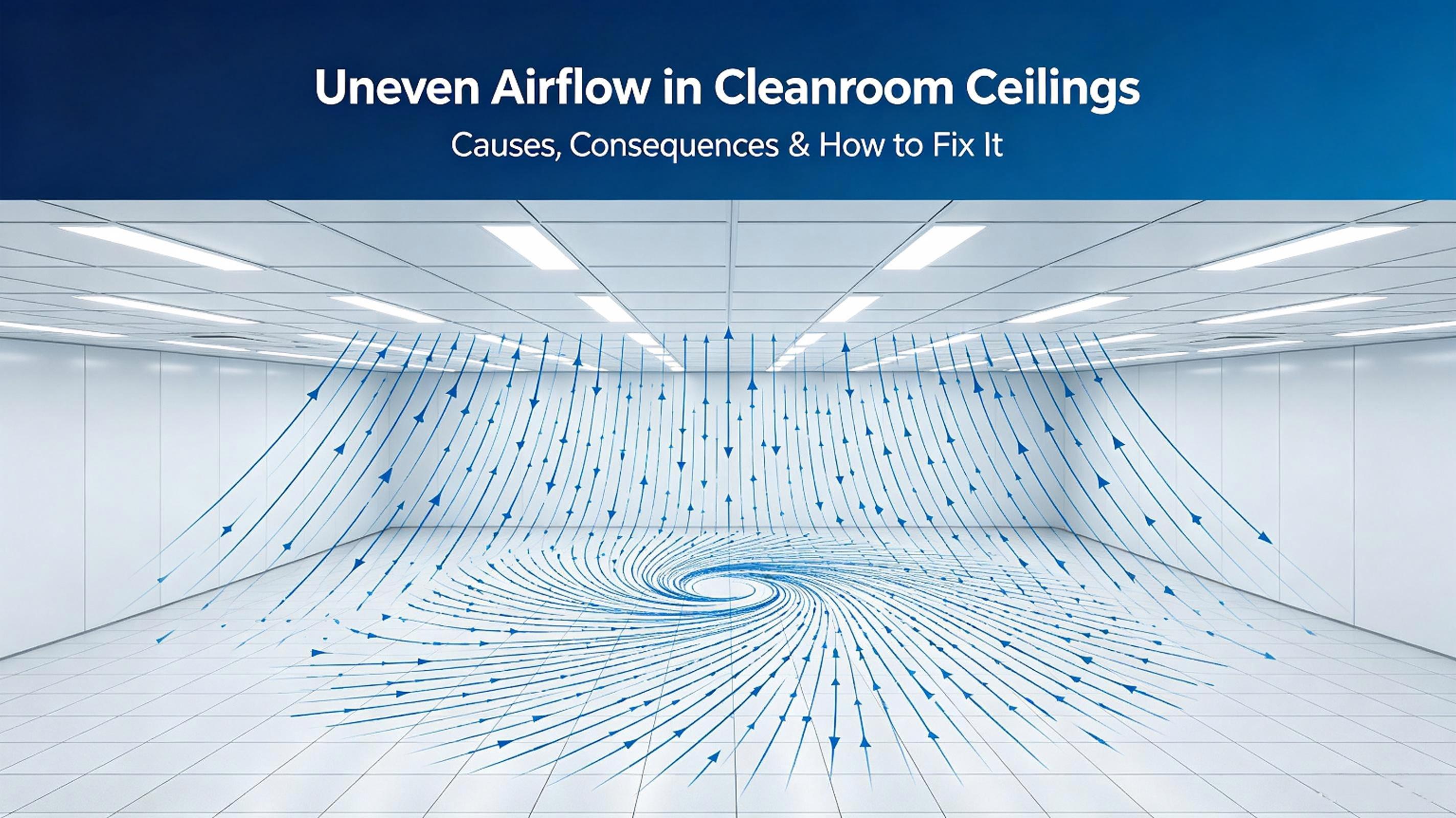 Uneven Airflow in Cleanroom Ceilings — Causes, Consequences & How to Fix It——DSX.jpeg
